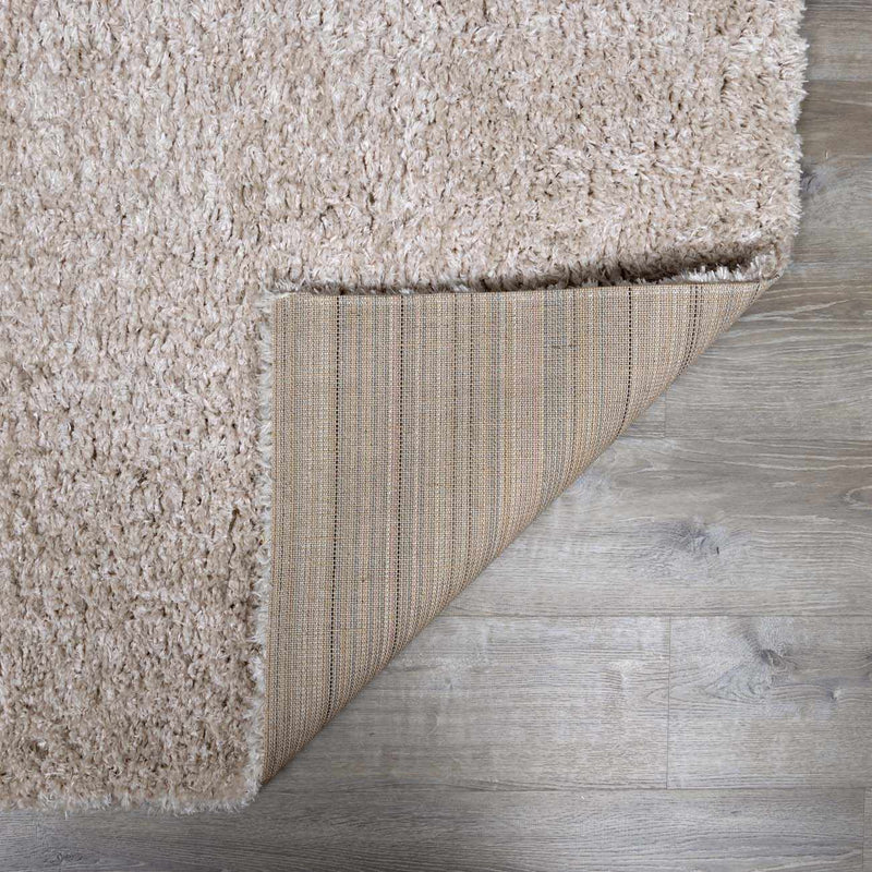 Siari Solid Oatmeal Shag Rug