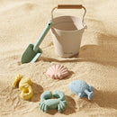 Tiny Land® One-Stop Beach Toy & Tent Set – Light Blue Gingham
