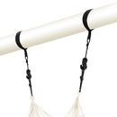 TreeMount 2rope Black - Tree and Pole Suspension Set for Hammocks