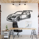 GT-86 Perspective Metal Car Wall Art - NC1292