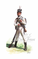 U.S. Infantry Private, Summer Uniform, 1812