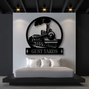 Steam Train Monogram