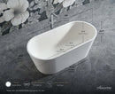 Tranquil Freestanding Solid Surface Bathtub