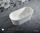 Tranquil Freestanding Solid Surface Bathtub