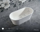 Tranquil Freestanding Solid Surface Bathtub