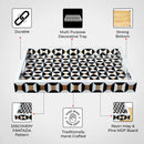 Decorative Tray Discovery Cypher Pattern Resin Inlay Collection in 2 Sizes