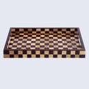 Decorative Trays Optique Bishop Pattern Wood & Resin Inlay Collection in 11x17