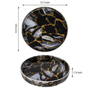 Decorative Tray Cosmos Equinox Pattern Resin Inlay Collection in 12x12