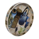 Decorative Tray Voyage Assam Pattern Resin Inlay Collection in 12x12