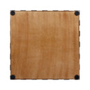 Decorative Tray Illusion Check Pattern Resin Inlay Collection in 12x12, Black & White