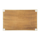 Decorative Tray Triangle Pattern Resin Inlay Collection in 12x8