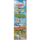 Chincoteague Island Beach Directional TRE9 | Wall Art Print on Real Wood