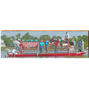 Salt Water Cowboys Art | Wall Art Print on Real Wood