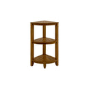Stanley Teak Shower and Spa/Bathroom/Outdoor Corner Shelf