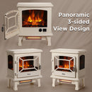 Suburbs TS20-SD Electric Fireplace Stove Heater with Sound
