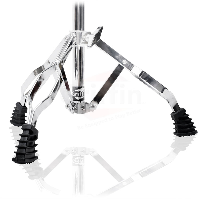 snare foot pedal Single Kick Bass Pedal & Snare Stand Set – GRIFFIN Deluxe 2 Pack