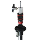 Hi-Hat Stand, Drummers Throne Seat & Snare Stand - 3 PACK Drum Hardware Set by GRIFFIN | Deluxe Chrome Slip-Proof Gear Holder Percussion Kit for Mounting Hihat Cymbals, and Snare Drums