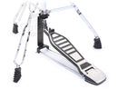 Drum Hardware Pack Complete 6 Piece Set by GRIFFIN - Full Size Percussion Stand Kit with Snare, Hi-Hat, Cymbal Boom, Throne Stool & Single Kick Pedal