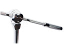 Cymbal Boom & Straight Stand Combo Set (4x Stands) by GRIFFIN - Percussion Drum Hardware Kit with Arm Counterweight Adapter & Double-Braced Legs for Mounting Crash, Ride & Splash Cymbals