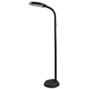 Black 5-Feet 1300 Lumens Sunlight Floor Lamp with 27-Watt Bulb
