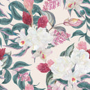 White and Pink Flowers Wallpaper