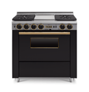 36” LP Gas Dual-Fuel Self-Cleaning Convection Range - Sealed Burners