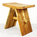 Haussmann Teak Thai Teak Shower Stool 18 L x 12 W x 18 in Height Teak Oil