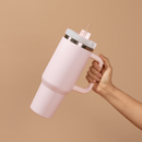 Blush Pink Metal 40 oz Tumbler
