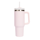 Blush Pink Metal 40 oz Tumbler