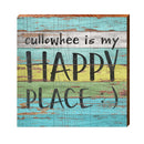 Cullowhee is My Happy Place | Wall Art Print on Real Wood