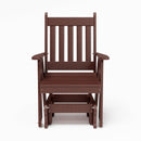 Keystone Amish Co. Franklin Recycled Plastic Glider Chair