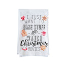 Bake Stuff & Watch Movies Kitchen Towel