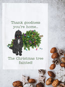 Christmas Tree Fainted Kitchen Towel