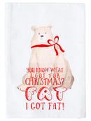 Christmas Fat Kitchen Towel