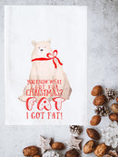 Christmas Fat Kitchen Towel