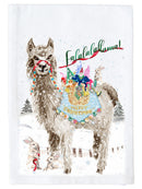 Falalalallama with Rabbits Kitchen Towel