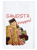 Gangsta Wrapper Kitchen Towel