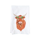 Highland Cow Kitchen Towel