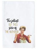 Jolliest Elf Kitchen Towel
