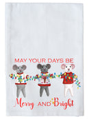 Mouse Merry and Bright  Kitchen Towel