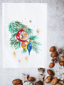 Vintage Ornaments Kitchen Towel
