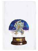 Snow Globe Birds Kitchen Towel