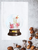 Snow Globe Spirits Kitchen Towel