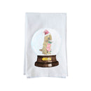 Snow Globe Dog Kitchen Towel