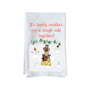 Sleigh Ride Together Kitchen Towel