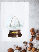 Snow Globe St. Louis Arch Kitchen Towel