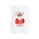 Wranglin Up Christmas Kitchen Towel