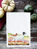 Paint By Number Hunting Dogs In Field Kitchen Towel