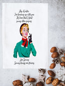 Hey Winter Kitchen Towel