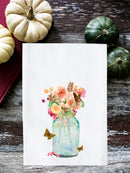 Fall Mason Jar Kitchen Towel